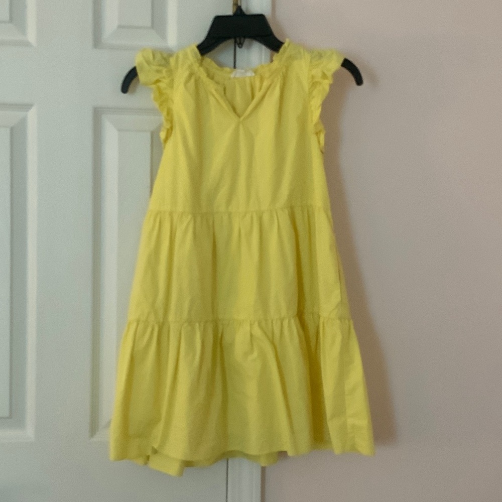 Charming Yellow Kids Dress